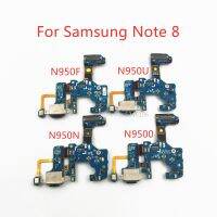 ขั้วต่อสายแพสำหรับชาร์จไฟใน USB สายเคเบิ้ลยืดหยุ่นสำหรับ Samsung Galaxy Note 8 Note8 N950F N950N N950U N9500เปลี่ยนของแท้