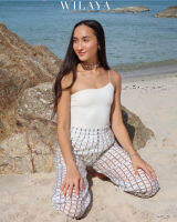 WILAYA - Striped beach pants กางเกงคลุมชุดว่ายน้ำ