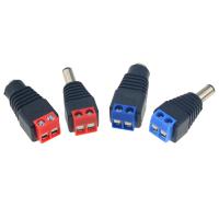 1PCS Male Female 12V 2.1x5.5MM DC Power Jack Plug Audio free welding socket Connector 2.1 Male wire 2.1 Female wire