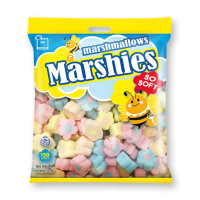 Marshies Marshmallows มาร์ชี่ส์ มาร์ชแมลโลว์ รูปดอกไม้ กลิ่นวานิลลา 150 กรัม