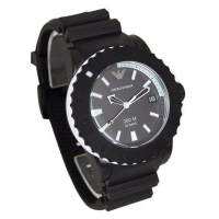 นาฬิกา Emporio Armani AR5965 Sport Diver นาฬิกาข้อมือผู้ชายยางสเตนเลสสีดำ Jam Tangan Lelaki