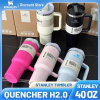 【CW】❀▣☞  40oz/1.1L Quengher H2.0 Tumbler With Handle Lids Termos Cup Car Mugs vacuum cup