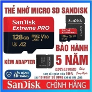 Thẻ nhớ MicroSD Sandisk 128GB 64GB Extreme Pro upto 170MB s