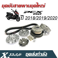 ชุดขับส่งกำลัง ชุดใหญ่ HONDA PCX150I ปี 2018 2019 2020  พีซีเอ็กร์150ไอ ชามข้าง ชามเม็ด ชามใบพัด  ชุดใหญ่พร้อมใส่ตรงรุ่น