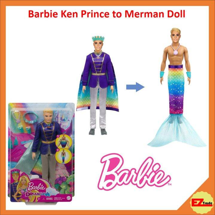 barbie dreamtopia mermaid ken