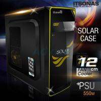 ITSONAS Computer case Solar (Black-Yellow)