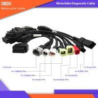 สาย OBD2มอเตอร์ไซด์วินิจฉัยเครื่องยนต์สำหรับ6Pin ฮอนด้าสำหรับซูซูกิสำหรับคาวาซากิสำหรับดูคา4Pin ดีสำหรับยามาฮ่า3Pin สำหรับ Kymco23