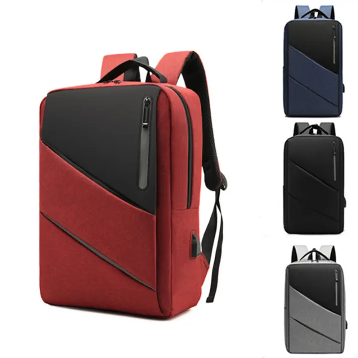 University Laptop Backpack Waterproof Large Capacity School Bag Oxford