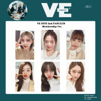 IVE Dive Dive 2nd รุ่นสมาชิกคลับ Photocards Yujin Gaeul Rei Liz Leeseo Wonyoung Lomo การ์ด6ใบต่อชุด