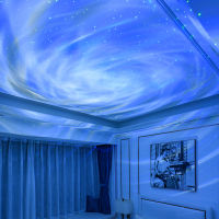 Star Galaxy Whirlwind Projection Night Lights ห้องนอนเด็กตกแต่งบ้าน Starry Projector ตกแต่งห้อง Bluetooth Music Night Lamp