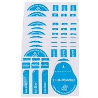 30pcs Cell Phone Dust Absorber Dedust Sticker Screen Protectors Blue Removal Cleaning Tool All Mobile 3 In 1 Guide Clear Tool Sets