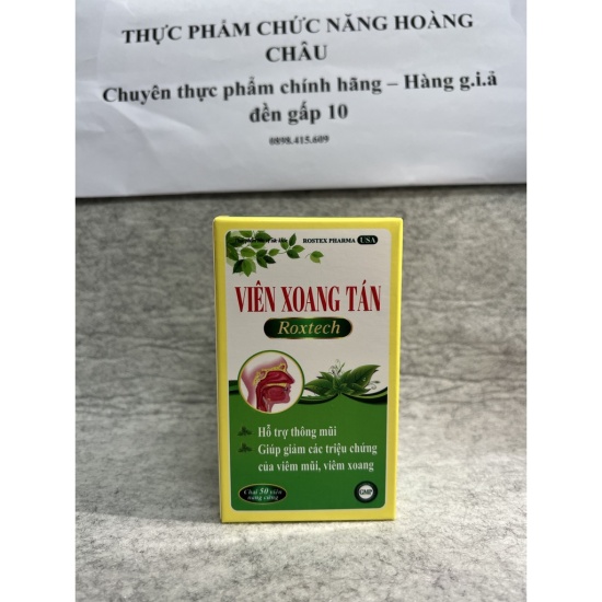 Viên xoang tán thảo dược giúp giảm viêm xoang, viêm mũi dị ứng - ảnh sản phẩm 1