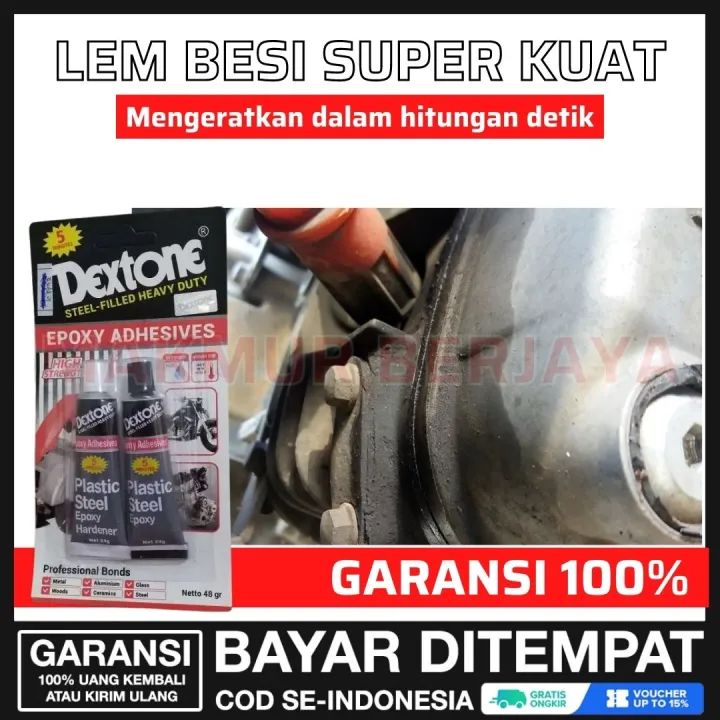 LEM EPOXY BESI DEXTONE PEREKAT BREMBO MULTI FUNGSI SERBA GUNA MEREKAT