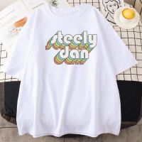 Steely Dan Print Tshirt Comfortable Anime Tshirt Tees Breathable Tshirt