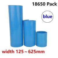 【LZ】☜  Azul Lipo Bateria PVC Heat Shrink Tube Pack Envoltório De Filme Isolado Caso De Lítio Manga De Cabo 1 Metro 125mm   625mm Largura 18650