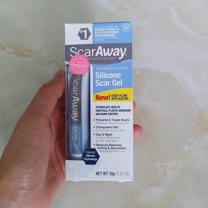 ScarAway Silicone Gel 10g Surgical Wound Care Scar Cream Scar/Hyperplasia Lazada