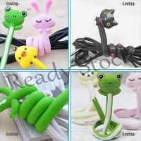 【Ready Stock】 ✚▬ B40 Loving ❤ Cute Animal Earphone Headphone Wrap Cord Wire Cable Holder Winder Organizer 1pcs