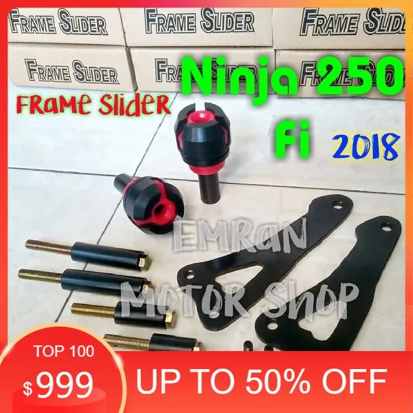 Frame Slider Ninja 250 Fi 2018 New frame slider r15 ninja pengaman