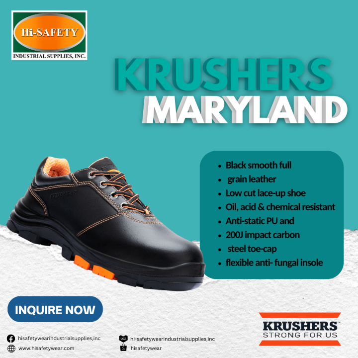 KRUSHERS NEW RANGE SAFETY SHOES MARYLAND Lazada PH