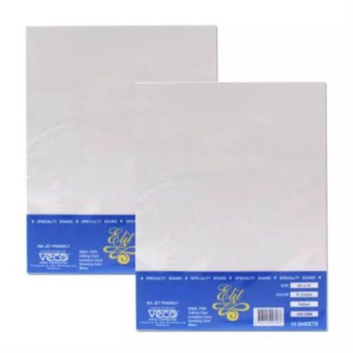【COD】 Specialty Board Elit White Vellum Paper Ink Jet Friendly 220 GSM