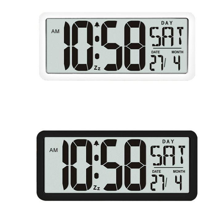 square-wall-clock-series-13-8inch-large-digital-jumbo-alarm-clock-lcd-display-multi-functional-upscale-office-decor-desk