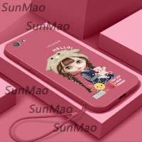 เคสโทรศัพท์ OPPO A33 2015 ซิลิโคนอ่อนนุ่มปกหมวกออกแบบปกสำหรับสาว