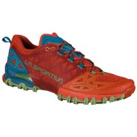 LA SPORTIVA BUSHIDO II MEN SAFFRON/KALE - รองเท้าวิ่งเทรลผู้ชาย