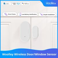 【LZ】✻  WOOLLEY Zigbee Wireless Door Window Sensor Alarm Notification Smart Scene via ZBBridge-SA eWeLink APP SmartThings Alexa Google