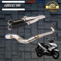 ท่อแต่ง aerox155 ท่อyamaha aerox155 ท่อคู๋akrapovic ดำ aerox155 ท่อแต่ง aerox155 เสียง แน่น นุ่ม ทุ้ม ไม่แตกในรอบสูง ระบายความร้อนได้ดี อัตราเร่งดีขึ้น ตรงรุ่น