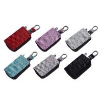 dvfggv Car Chain Keychain Holder Metal Hook Keyring Zipper Bag for Remote 2023