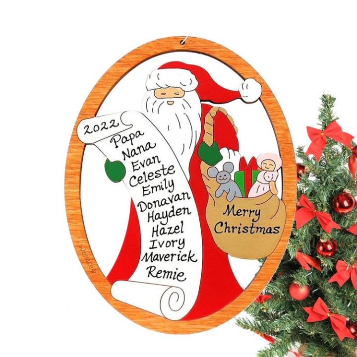 christmas-tree-ornaments-small-santa-claus-pendant-christmas-tree-wooden-hanging-ornaments-mini-santa-claus-pattern-for-wall-window-tree-car-rearview-mirror-accessories-noble