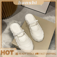 hanshi [2023 new HOT FASHION] lazlook รองเท้าแตะแฟชั่นผู้หญิงน้ำหนักเบากันลื่นกันน้ำสีบล็อก