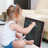 กระดานวาดรูปกระดานดำภาพวาดดิจิตอลสำหรับเด็กแผ่น LCD แท็บเล็ตสำหรับเขียนกราฟฟิตีแบบแผ่นเมจิก6.5/8.5/10/12นิ้ว Guteng