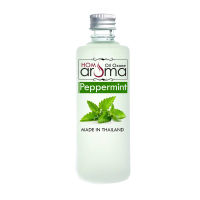 Hom Aroma ออย โอโซน น้ำมันหอม น้ำมันหอมระเหย อโรม่า ออย กลิ่น เปเปอร์​มิ้น​ Peppermint สำหรับ เครื่องพ่นไอน้ำ Oil Ozone