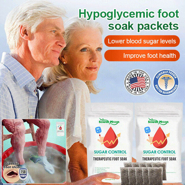 ECOOL Hypoglycemic foot soak packets moisturizes foot skin 10pcs/bag
