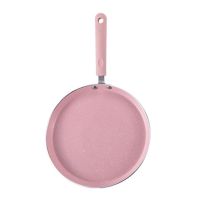 Pink Non-Stick Pan Granite Stone Pan Nordic Mini Omelets Fried Eggs Pancake Flat Bottom Pot For Gas Stoves And Cooker 50A