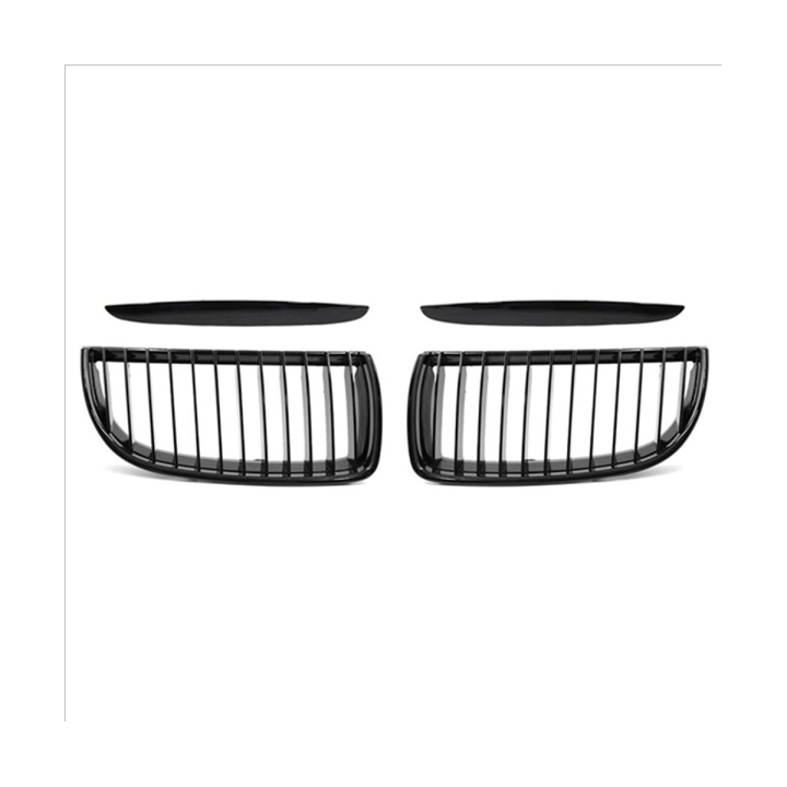 glossy-black-front-hood-kidney-grill-mesh-sport-racing-grills-for-bmw-3-series-e90-e91-2005-2008