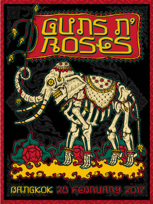 โปสเตอร์ Guns n Roses กันส์แอนด์โรสเซส Axl Rose Slash Decor  วินเทจ แต่งห้อง ของสะสม แต่งร้าน ภาพติดผนัง ภาพพิมพ์ ของแต่งบ้าน ร้านคนไทย 77Poster