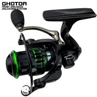 ZZOOI GHOTDA Lure Spinning Reel 5.2:1 Carbon Fiber Max Drag 8-10KG Ultra Light Strength Gapless Fishing Reels 2000-5000 Series