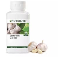 Amway NUTRILITE Garlic With Licorice (150 Tab)  แอมเวย์ นิวทริไลท์ การ์ลิค กระเทียมอัดเม็ด