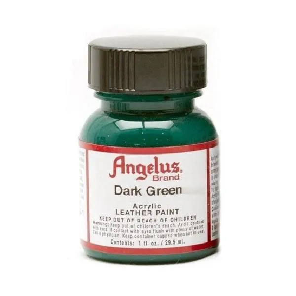 Angelus Acrylic Leather Paint (Dark Green) Lazada PH