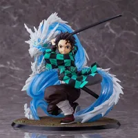 24เซนติเมตรของเล่นตัวการ์ตูนอะนิเมะ Kimetsu No Yaiba Demon Slayer Kamado Tanjirirou 1/8ขนาดตุ๊กตาขยับแขนขาได้พีวีซีโมเดลของเล่นสะสมตุ๊กตา