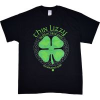 New Arrival Thin Lizzy Dublin Ireland Black Gildan T-Shirt Cotton Short Sleeve Size XS-3XL  TTT8