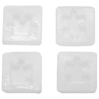 4pcs/set Puzzle Gemstone Crystal Mold Silicone Mould DIY Jewelry Pendant Making Tools for Epoxy Boy Enjoy Toys