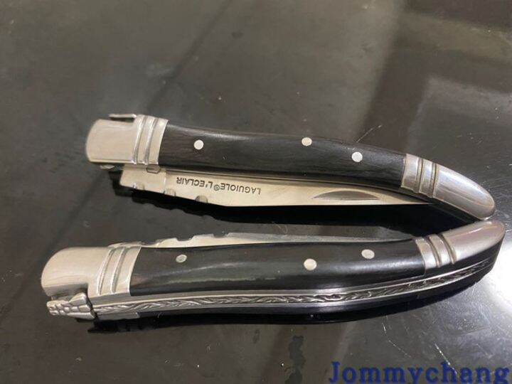 Activity price France Laguileo LAGUIOLE fruit peeler black color wooden