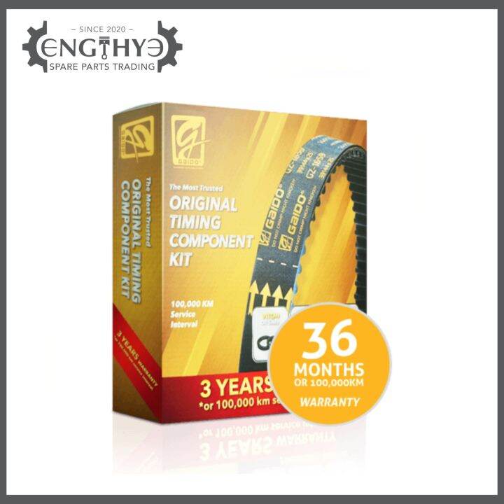 Kelisa / Kenari / Viva 1.0 / Myvi 1.0 Gaido Premium Timing Component Kit / Timing Belt / Timing