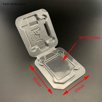 taoranbupxz 10pcs CPU clamshell TRAY BOX AMD Case Holder Protection สำหรับ AMD AM2 AM3 FM1 FM2