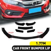 【CW】5Pcs Universal Car Front Bumper Separator Bumper Lip Body Kit Duck Lip Separator For BMW For Benz For Volkswagen For Honda