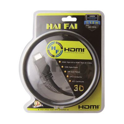SuperSales - X1 ชิ้น - สาย ระดับพรีเมี่ยม HDMI ไฮไฟ รุ่น HC-1015 ส่งไว อย่ารอช้า -[ร้าน waewpaan MarketStore จำหน่าย เครื่องใช้ไฟฟ้าในครัวอื่นๆ ราคาถูก ]