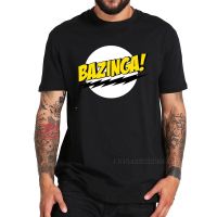 The Big Bang Theory T Shirt Sheldon Cooper Quote Bazinga Tshirt Pure Breathable